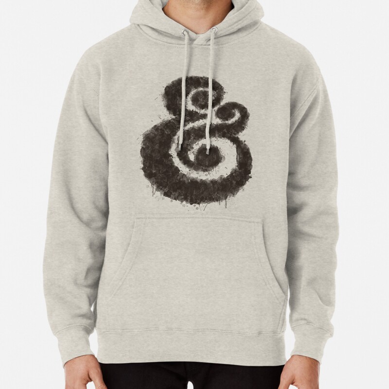 Ink Ampersand Pullover Hoodie
