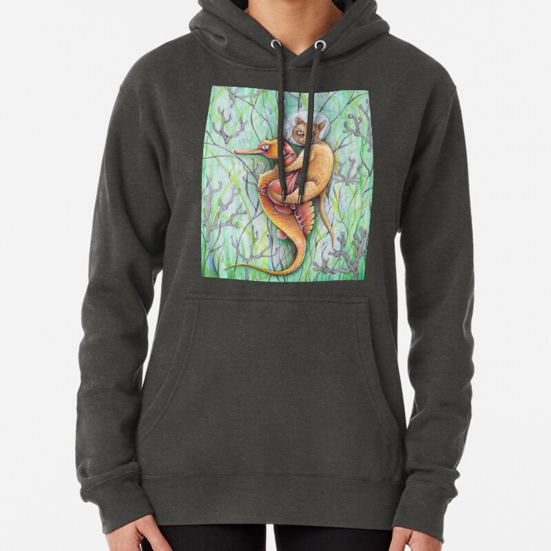 Seahorse catfish  Pullover Hoodie