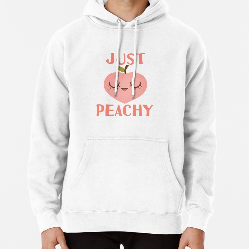Just Peachy Pullover Hoodie