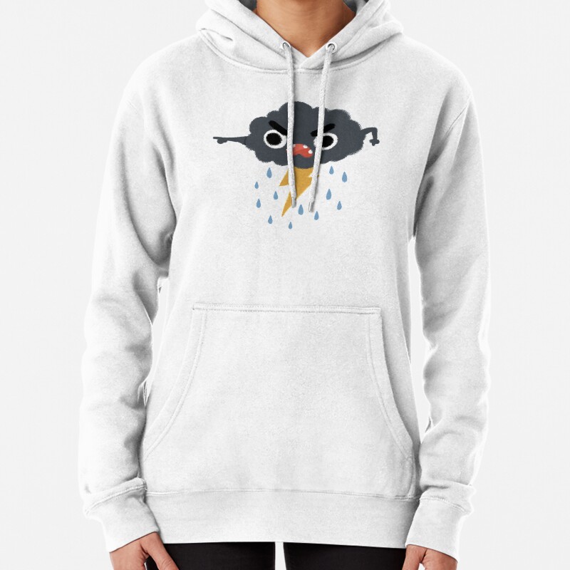 Grumpy Cloud Pullover Hoodie