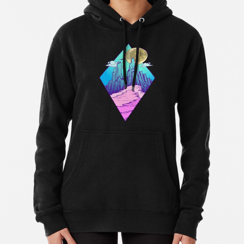 Mountain peak Pullover Hoodie