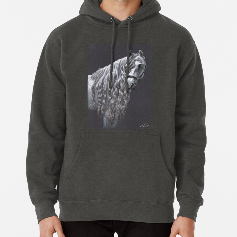 Andalusier - Andalusian Horse Pullover Hoodie