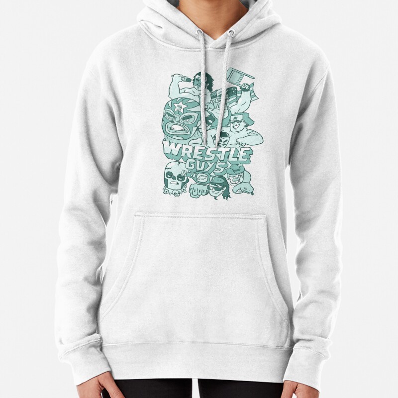 Wrestle Guys Pullover Hoodie
