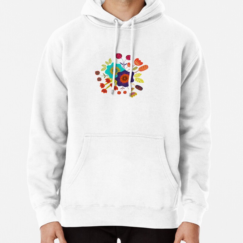 Magical night garden Pullover Hoodie