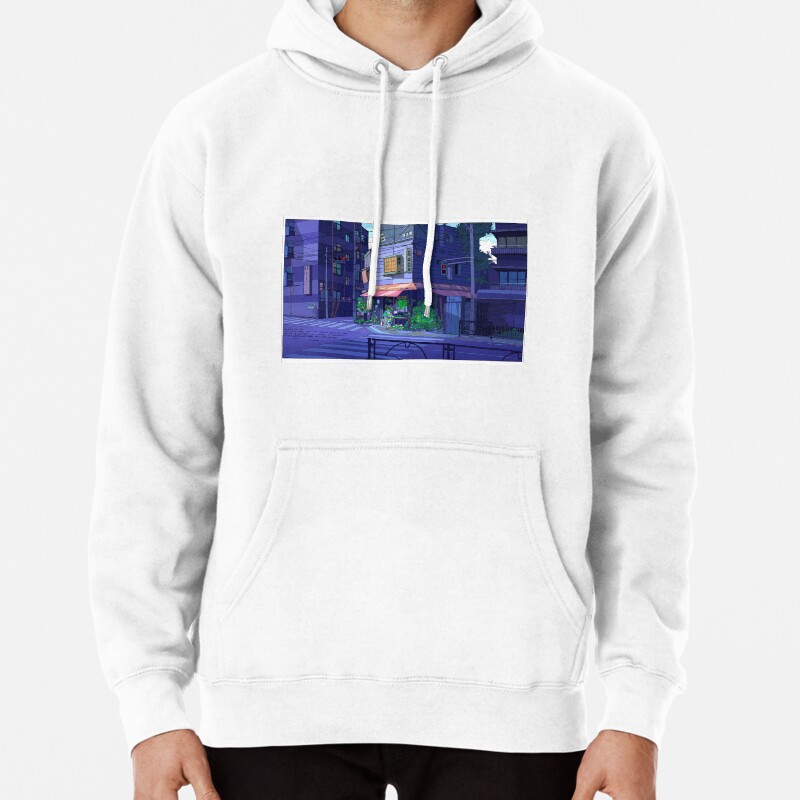 Tokyo Flower Shop Pullover Hoodie