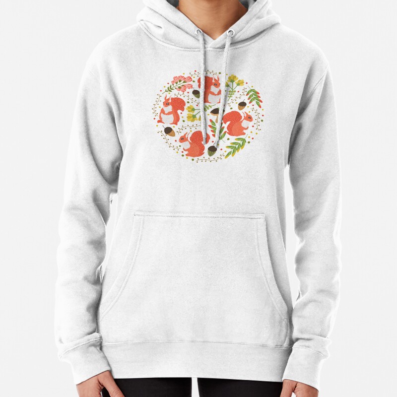 Squirrels Pullover Hoodie