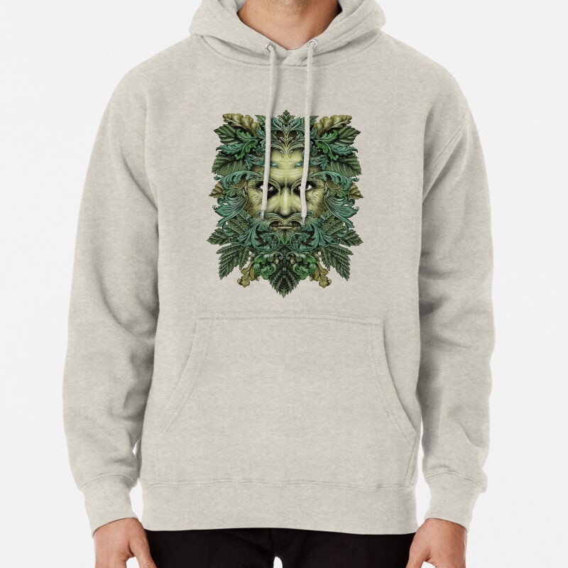 The Green Man Pullover Hoodie