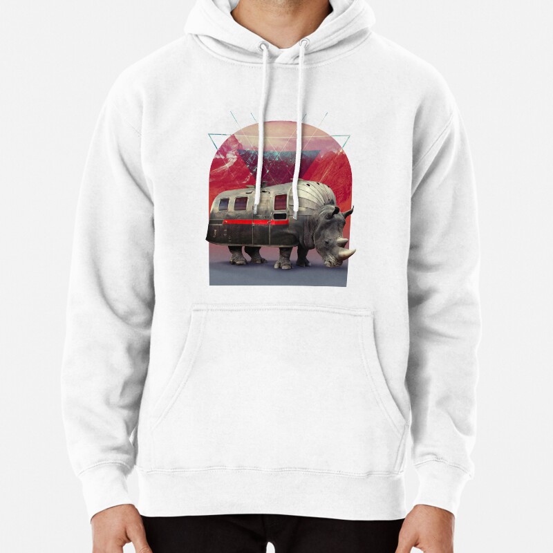 Rhino Pullover Hoodie