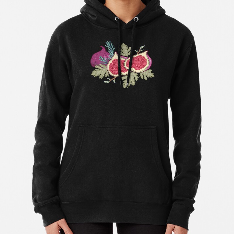 Dreamy fig garden Pullover Hoodie