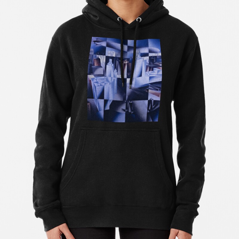 Zeppelin over Chicago Pullover Hoodie