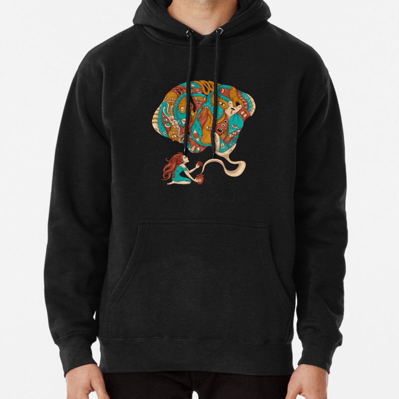 Pandoras Box Pullover Hoodie