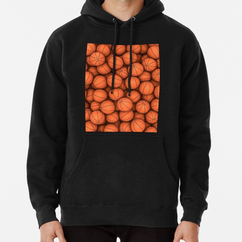 Basketballs Pullover Hoodie