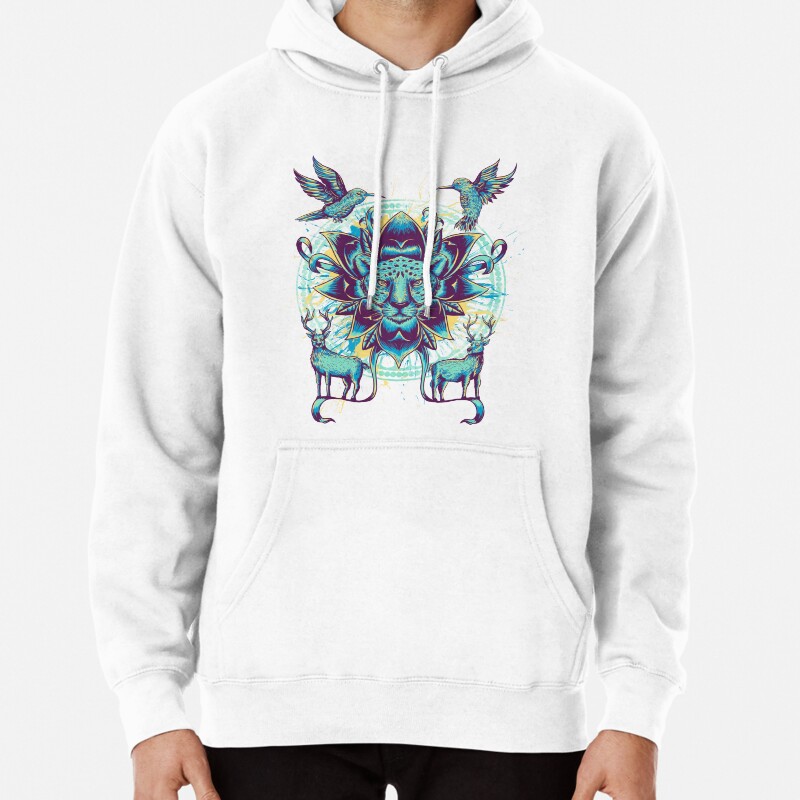 Circle of nature Pullover Hoodie