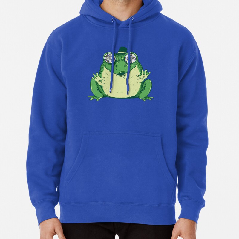 Hipnogenic Toad  Pullover Hoodie