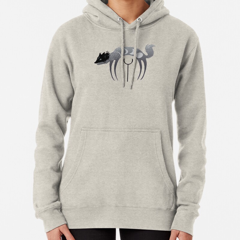 Foxs Moon Pullover Hoodie