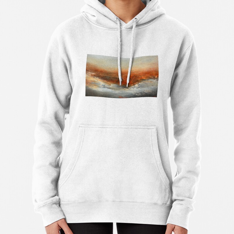 Rust Landscape II Pullover Hoodie