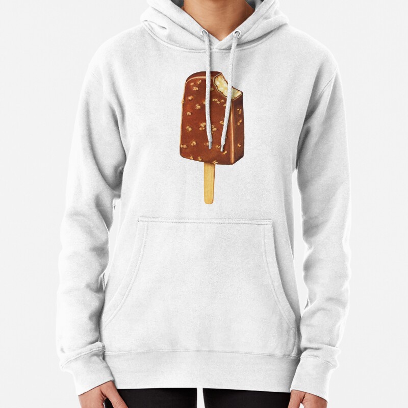 Toffee Crunch Ice Cream Pullover Hoodie