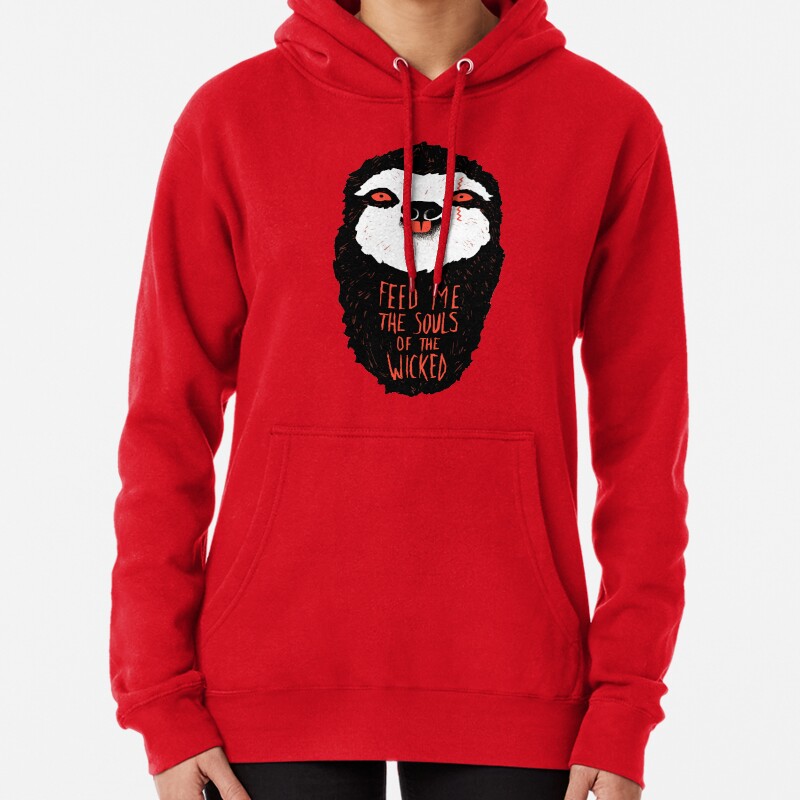 Evil Sloth Pullover Hoodie