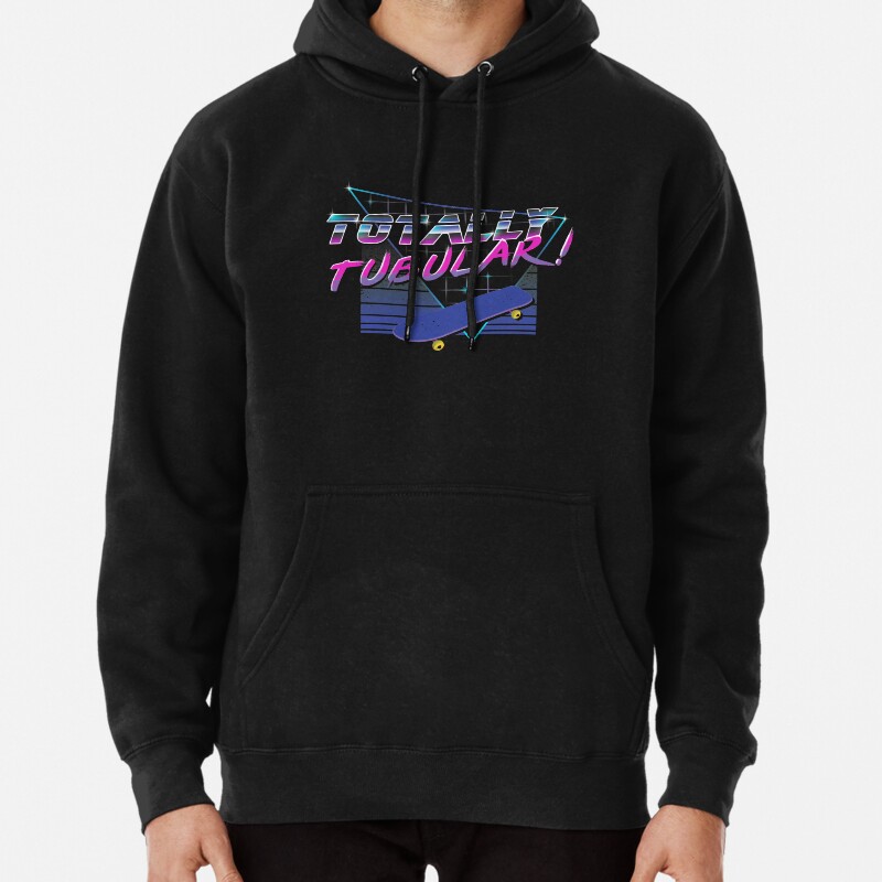 Totally Tubular Pullover Hoodie