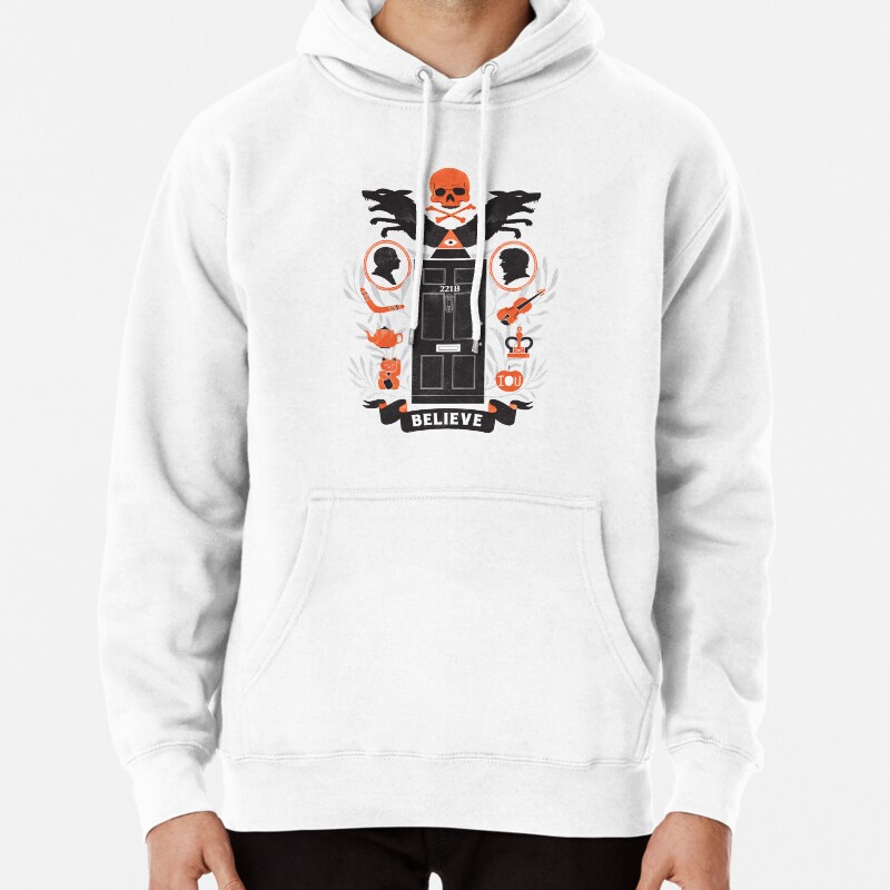 221B Baker Street Pullover Hoodie