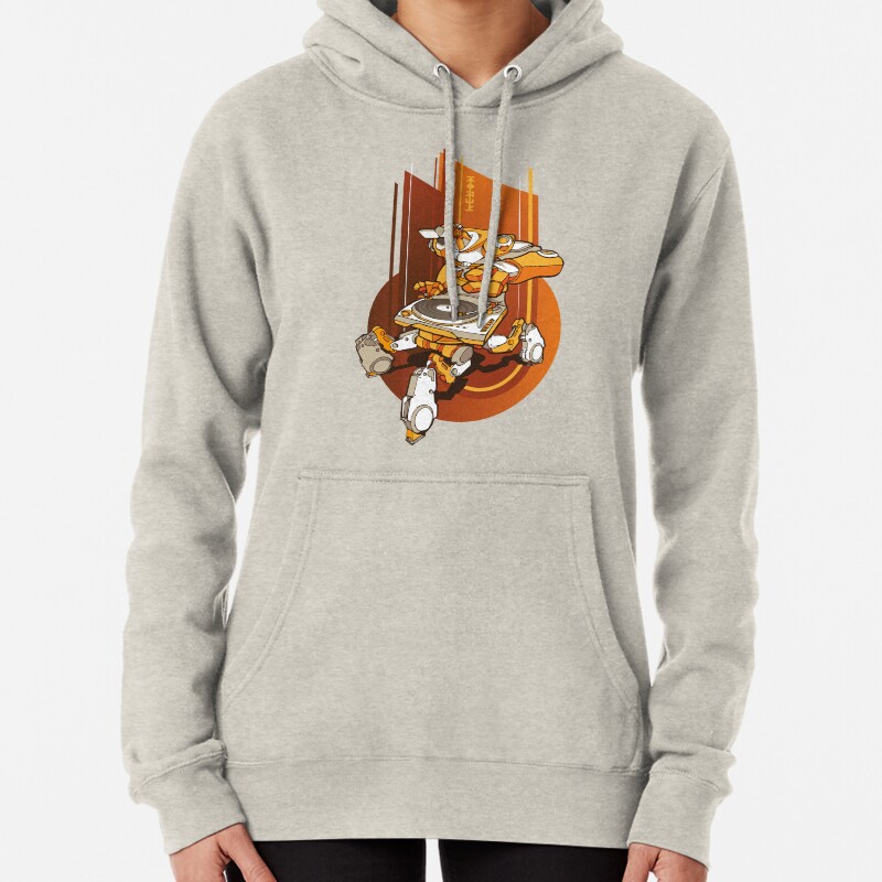Beat-box-bot Pullover Hoodie