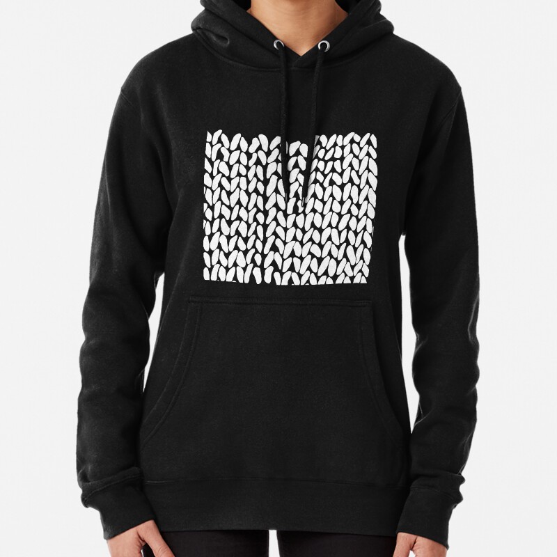Half Knit Pullover Hoodie