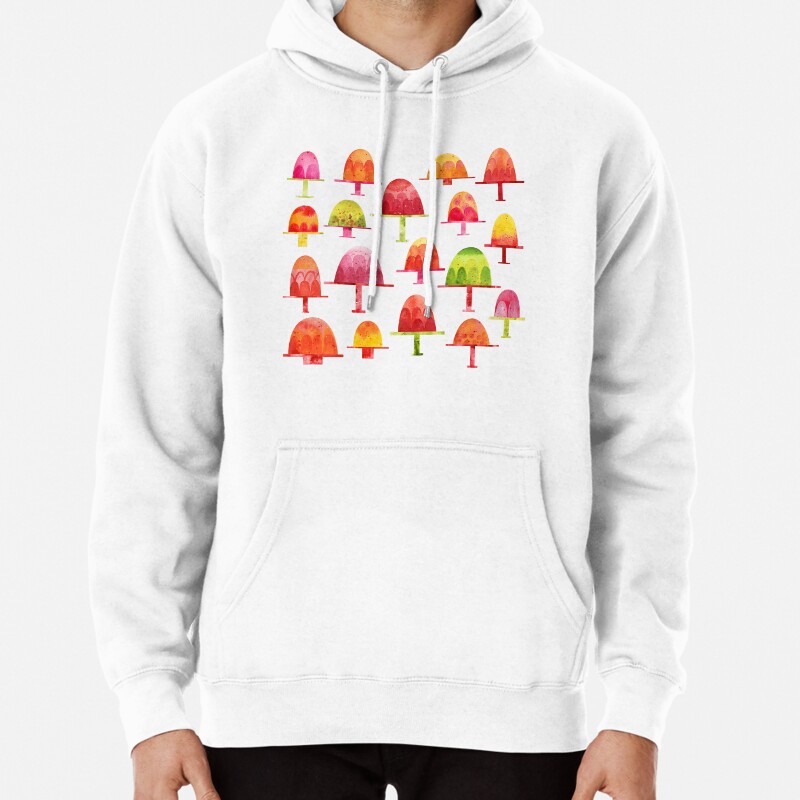 Jellies on Plates Pullover Hoodie