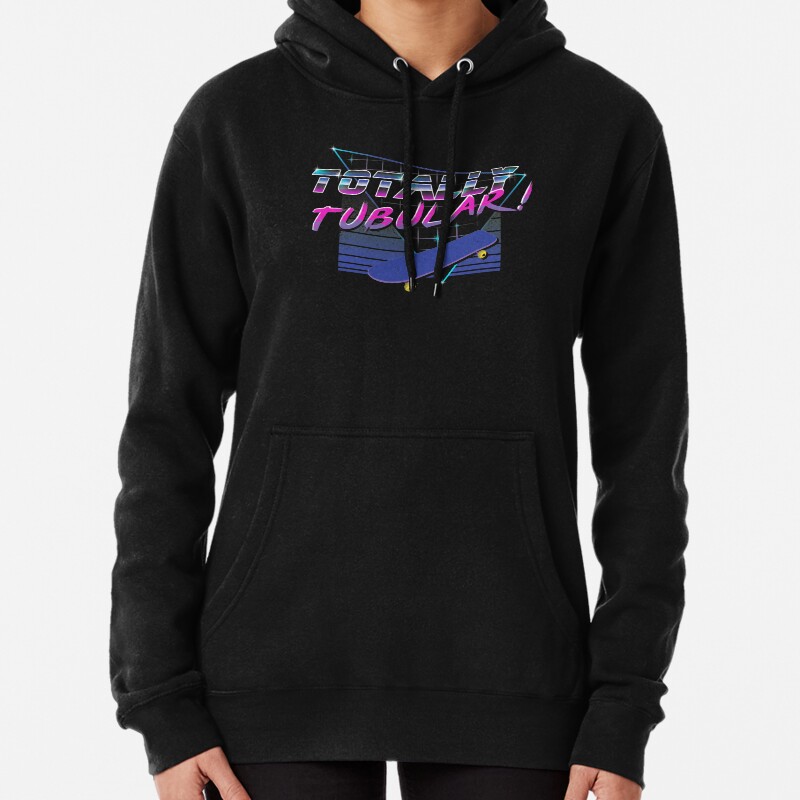 Totally Tubular Pullover Hoodie