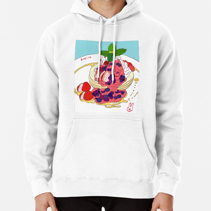 Very Berry Pancakes Pullover Hoodie