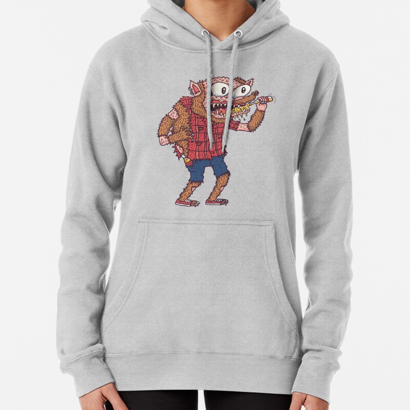 Werewolf Pullover Hoodie