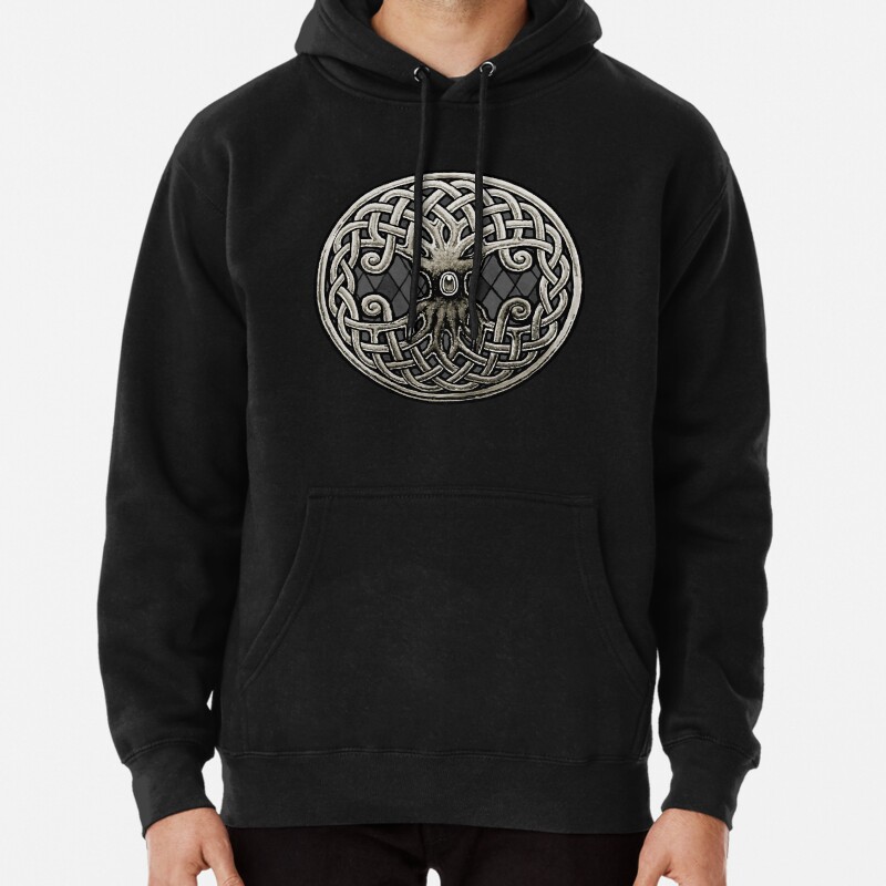 Yggdrasil Celtic Viking World Tree of Life Pullover Hoodie