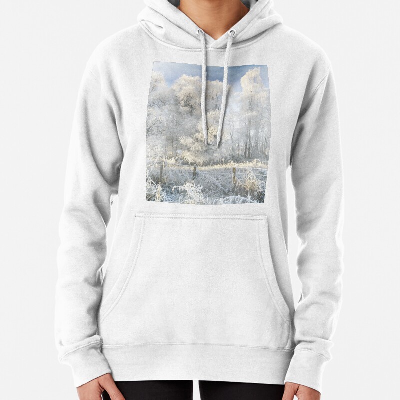 Winters Embrace Pullover Hoodie