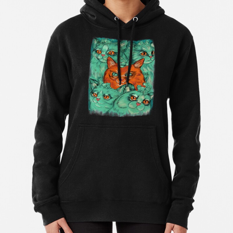 Kitty Madness Pullover Hoodie