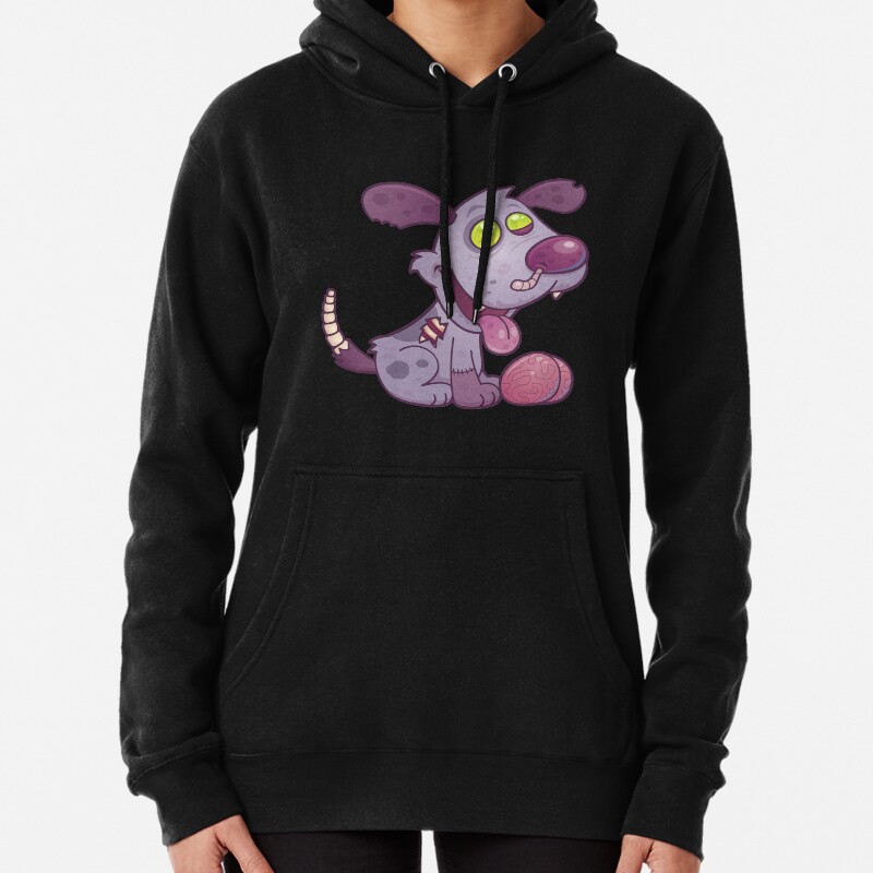Zombie Puppy Pullover Hoodie