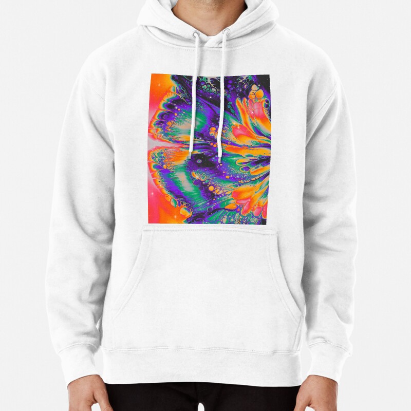 VANISHING INTO TIME Pullover Hoodie