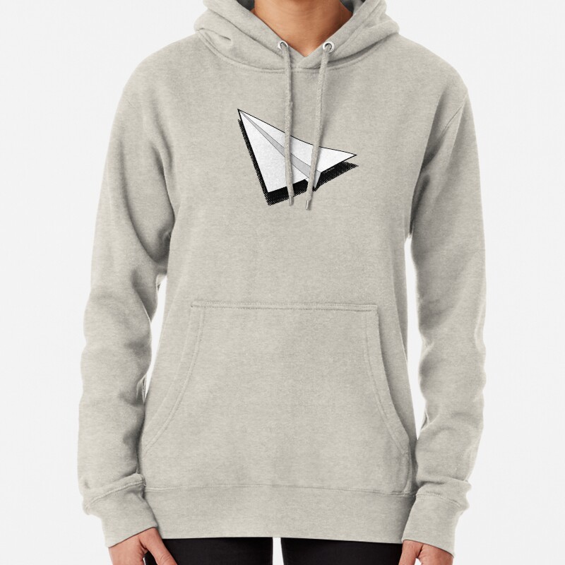 Paper Airplane 1 Pullover Hoodie