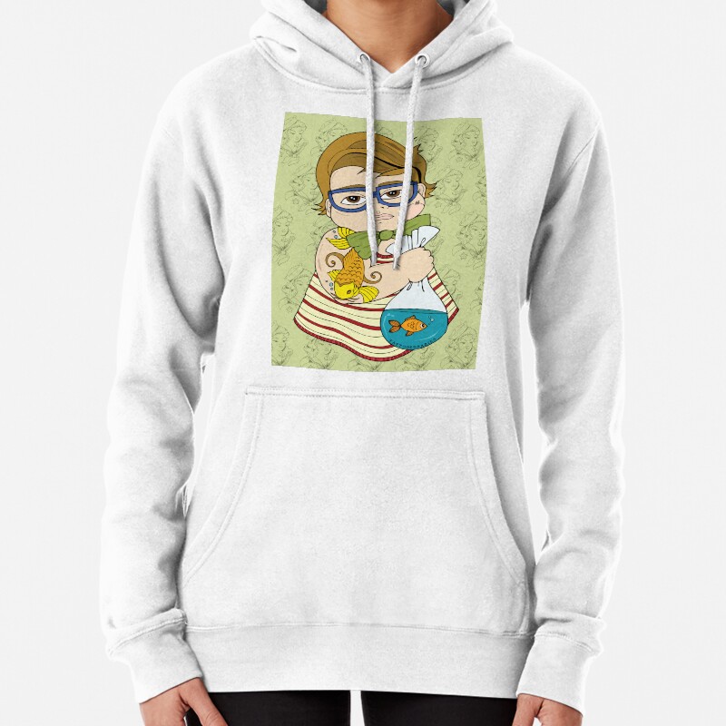 Tattooed Baby 003 Pullover Hoodie