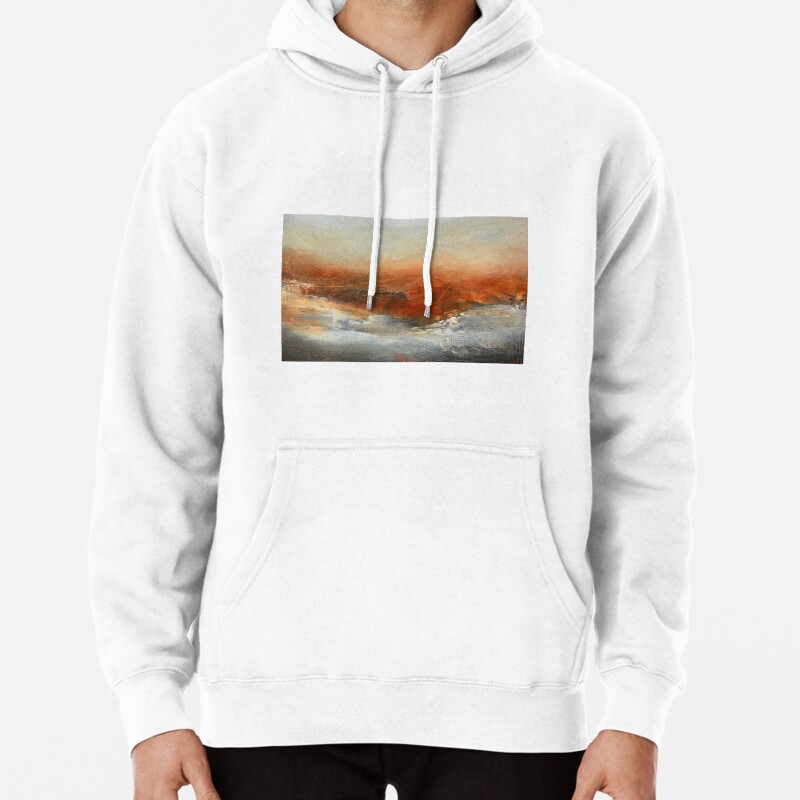Rust Landscape II Pullover Hoodie