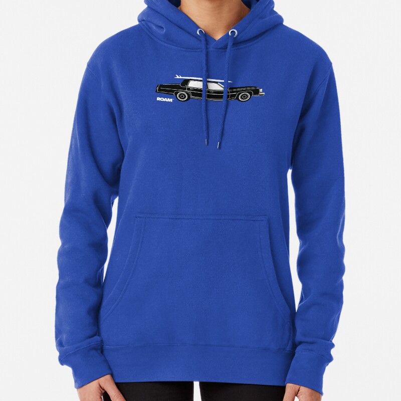 ROAM Rat Caddy Surfer  Pullover Hoodie