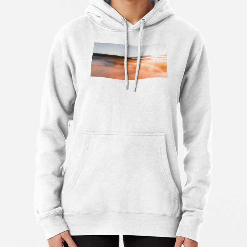 Morning Southern California Fog Pullover Hoodie