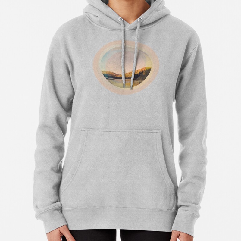 Digital Landscape #4 Pullover Hoodie