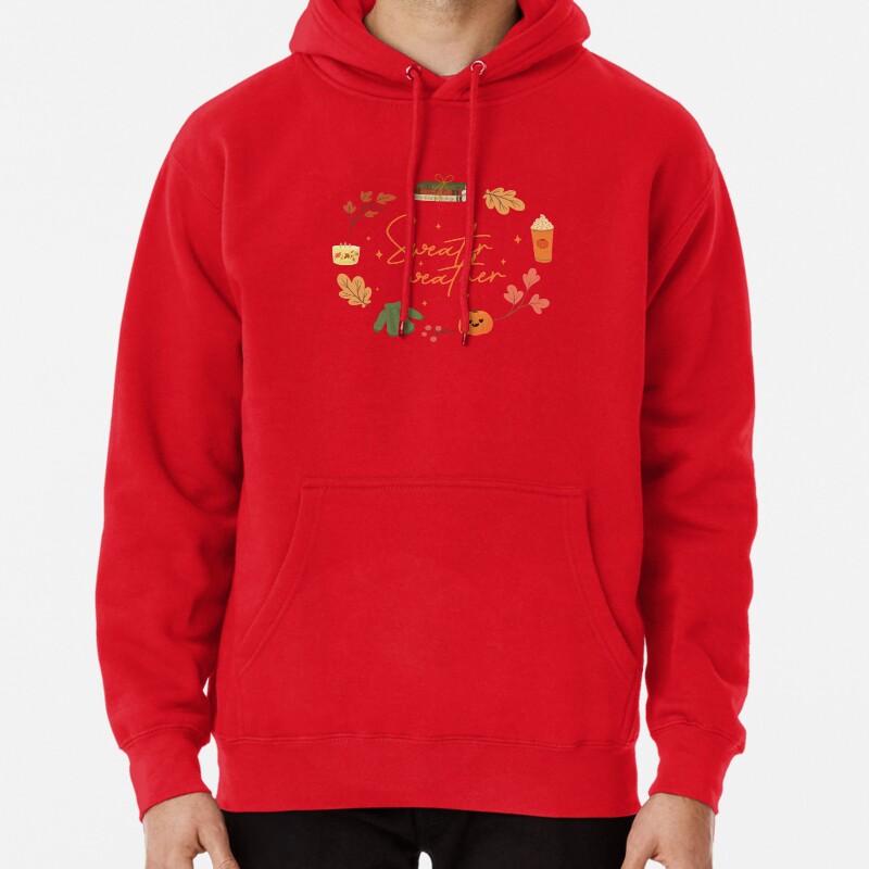 Cozy Sweater weather Pullover Hoodie
