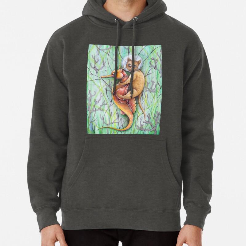 Seahorse catfish  Pullover Hoodie