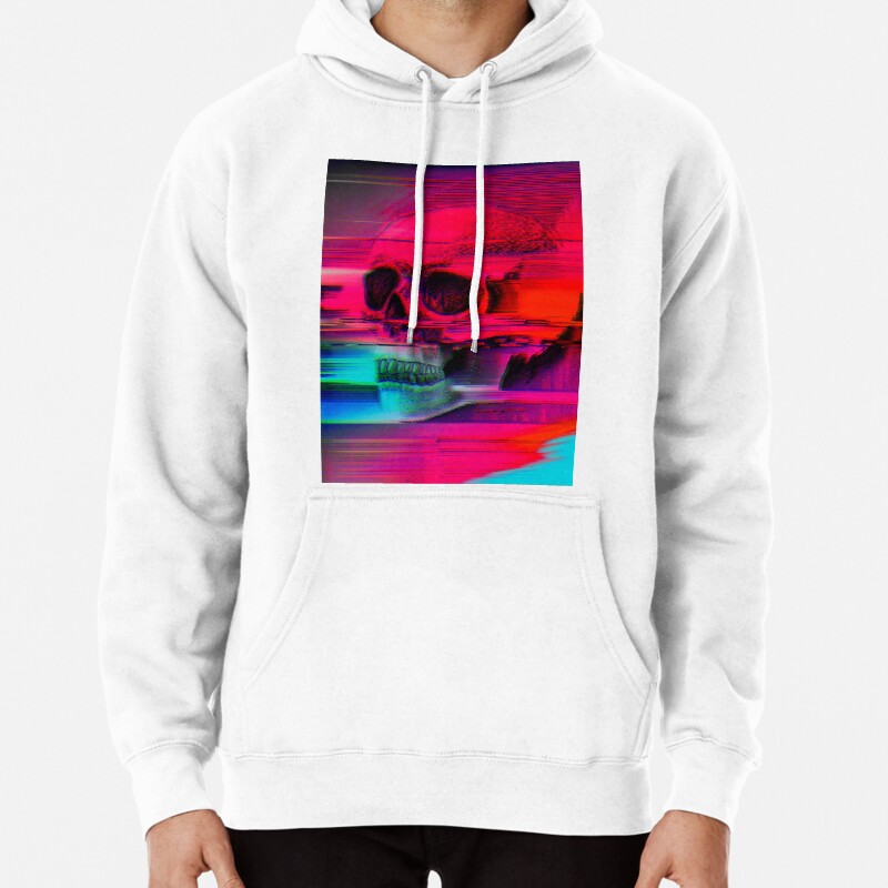 Mortality Glitch Pullover Hoodie