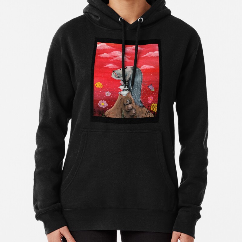 Hunger - Original Artwork by Okay Savage? Pullover Hoodie