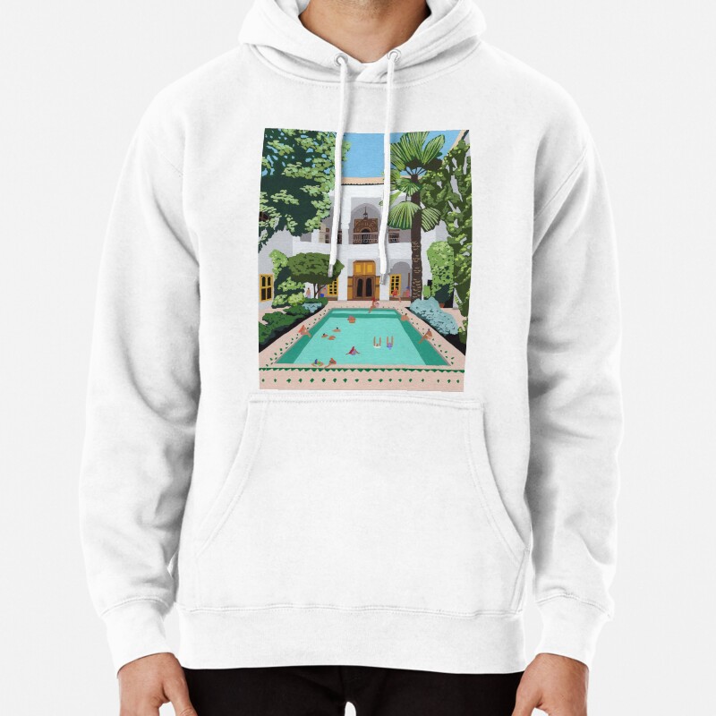 Marrakech Riad Pullover Hoodie