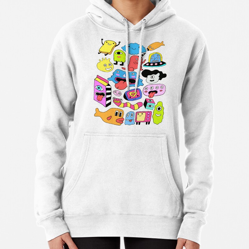 I love monsters Pullover Hoodie