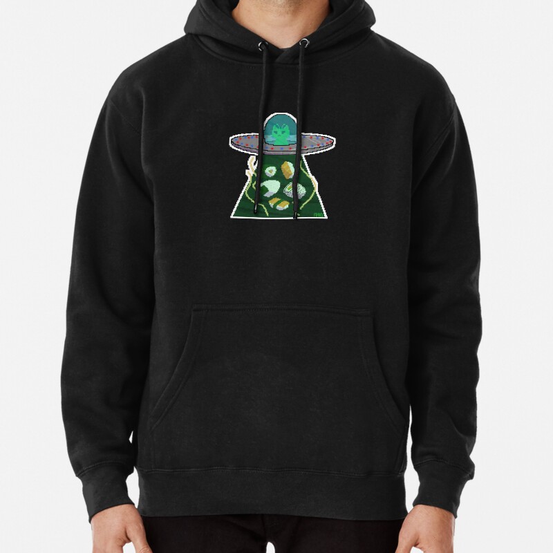 ZipZip stealing sushi Pullover Hoodie