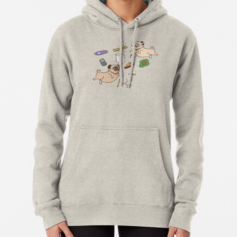 STEM Pugs Pullover Hoodie