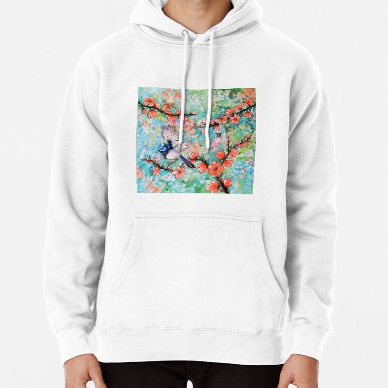 Colours of the Garden Pullover Hoodie